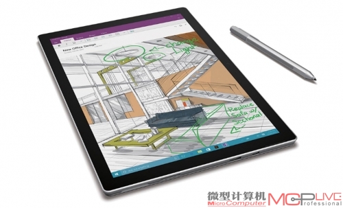 Surface Pro 4可以用于平面艺术创作